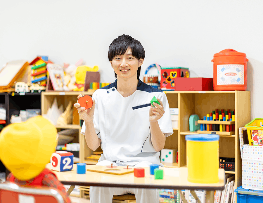 リハビリテーション学科 言語聴覚学専攻3年川村亮太さん（大野高出身）