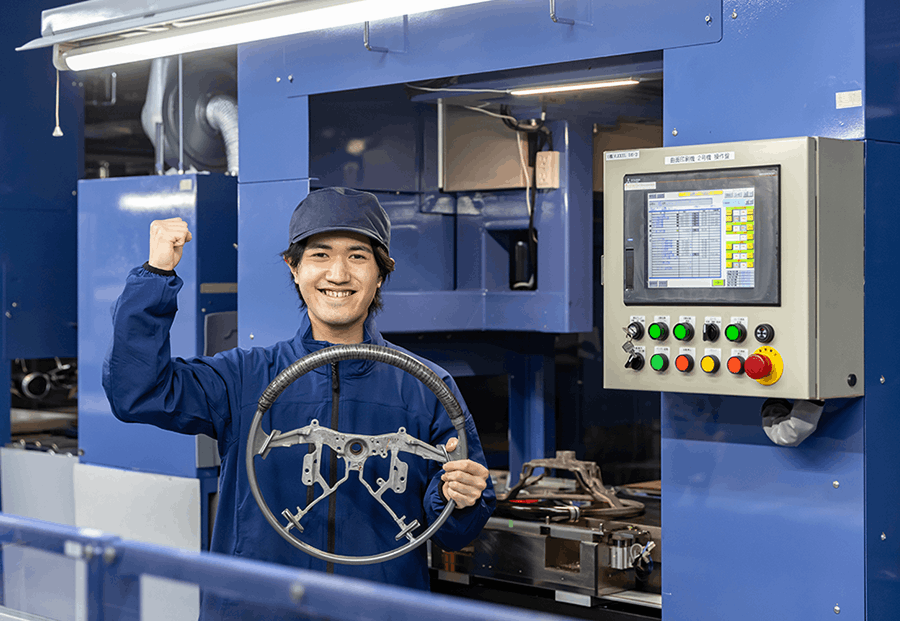 生産事業部 岡野倖多さん