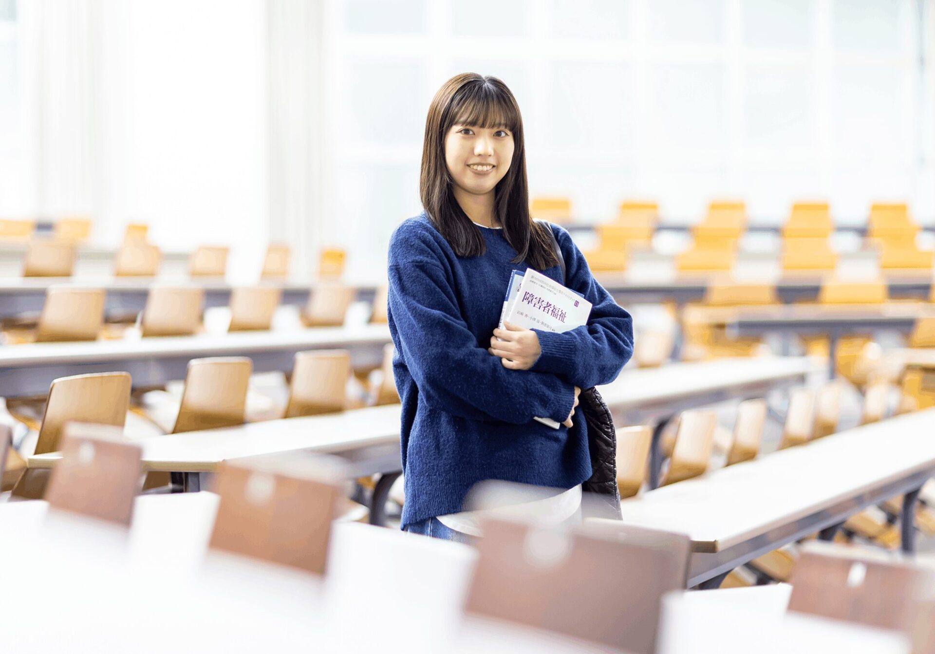 看護福祉学部 社会福祉学科４年
高嶋沙和さん