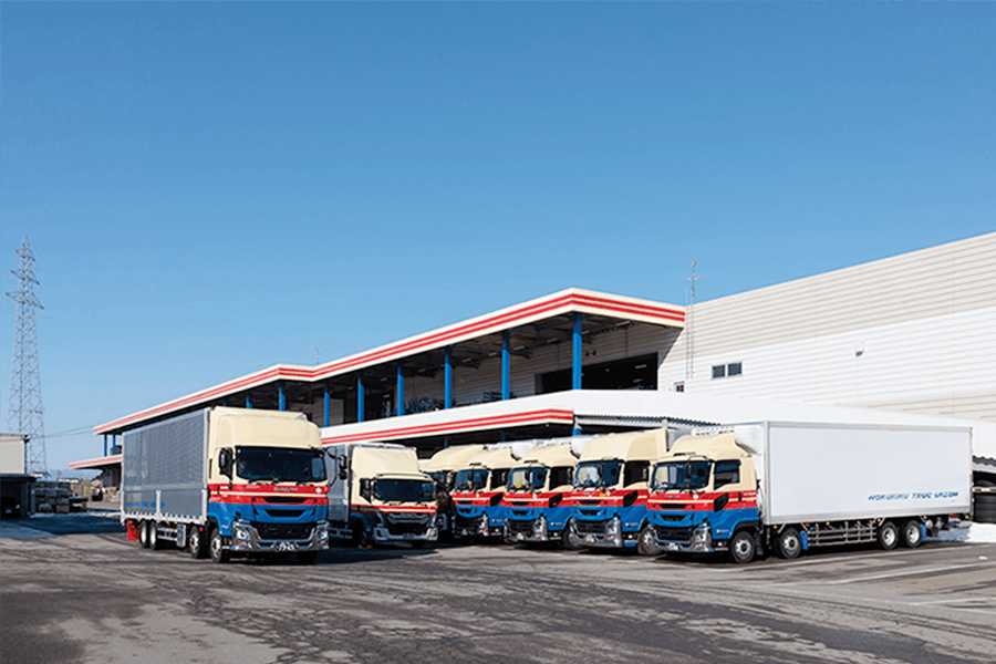 北陸トラック 倉庫